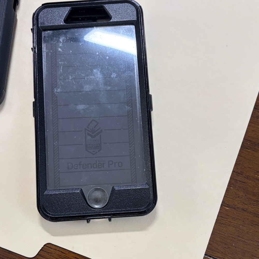 IPhone 10 Defender Pro Black Otter Box Phone Case